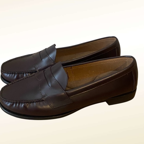 Women’s classic burgundy Leather Penny Loafer | Eastland  shoes NWOB size 10 - Picture 4 of 9